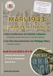 Les rafles à Nancy en mars 1943